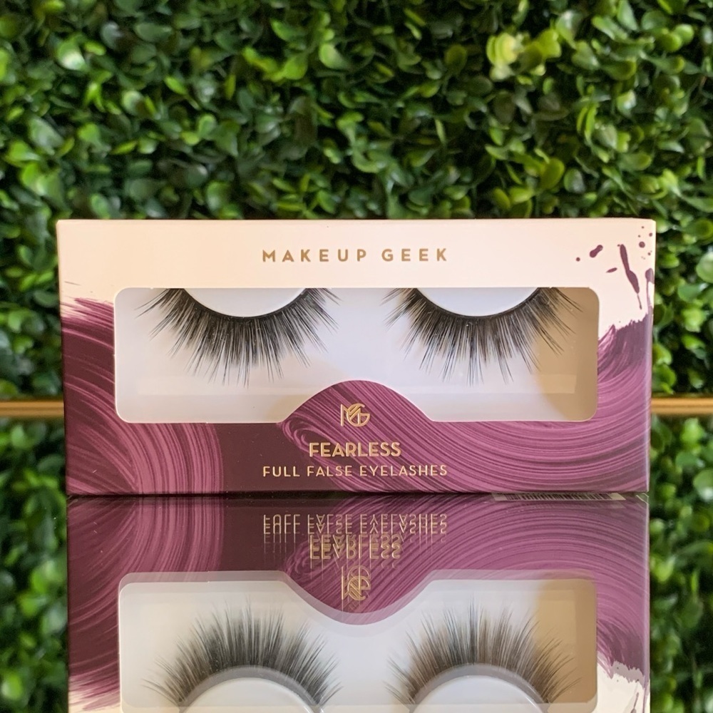 Makeup Geek Fearless Lashes | NEW | MG Full False Lashes - Picture 2 of 11